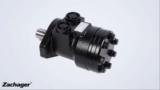 Image of 101-1027-009 | 101-1027 Hydraulic Motor | Direct Replacement for Eaton Char-Lynn H Series | Cast Iron High Torque | Displacement 100cc /r | Maximum Pressure 138BAR | 2 Bolt Flange Mount |