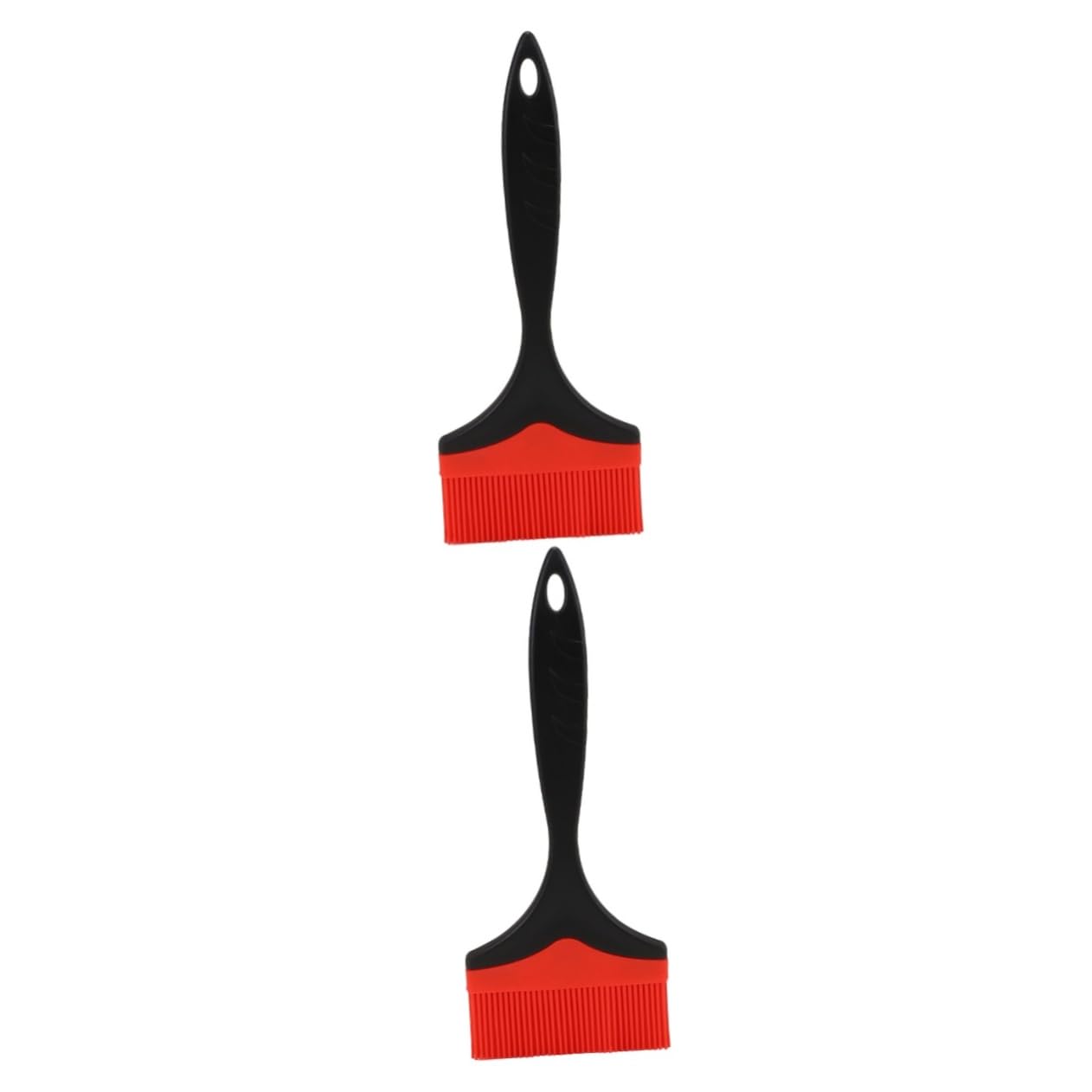 Abaodam 2pcs Baking Brush for Cooking Bbq Grilling Multi-use Pastry Sauce Brush Easy to Clean Lightweight Hanging for Storage