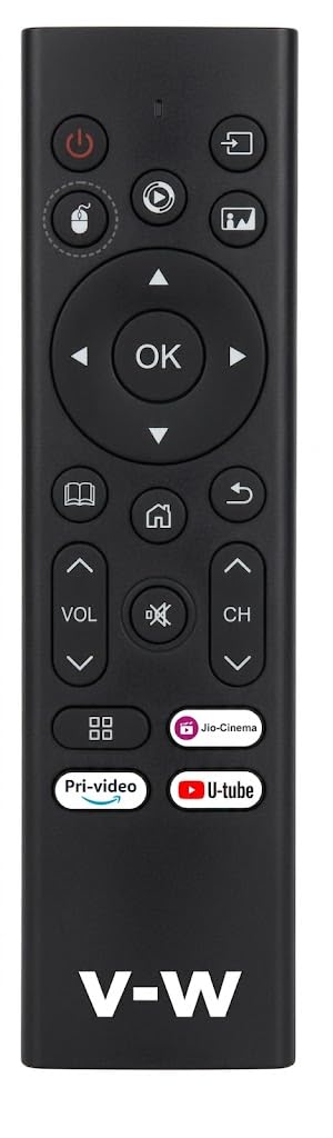 SV VW40AQ1 Remote Control Compatible for VW (Visio World) (40 inches) OptimaX Series Full HD Smart QLED Android TV VW40AQ1 (Black) n (Please Match The Image with Your Old Remote) (Without Voice)-image-35