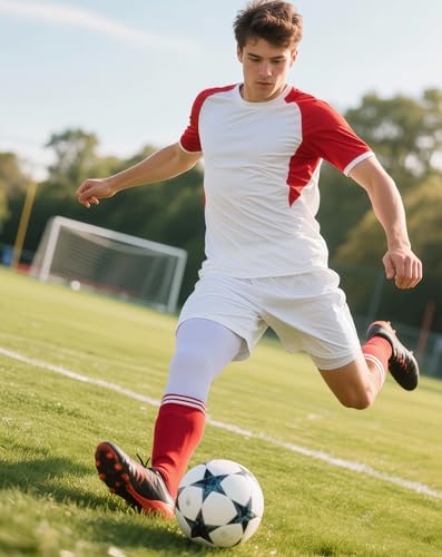 2 Pack Men's 3/4 One Leg Compression Capri Tights Pants Basketball Athletic Running4