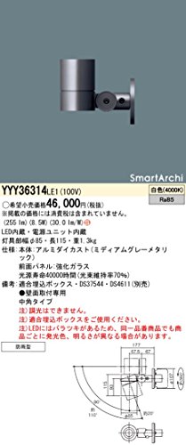 パナソニック(Panasonic) スポットライト LED 300タイプ 壁面取付 白色 YYY36314LE1