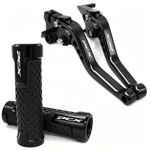 Poignées Guidon Moto PCX150 Kit Embouts Levier Frein et Embrayage 2012 2015 2018