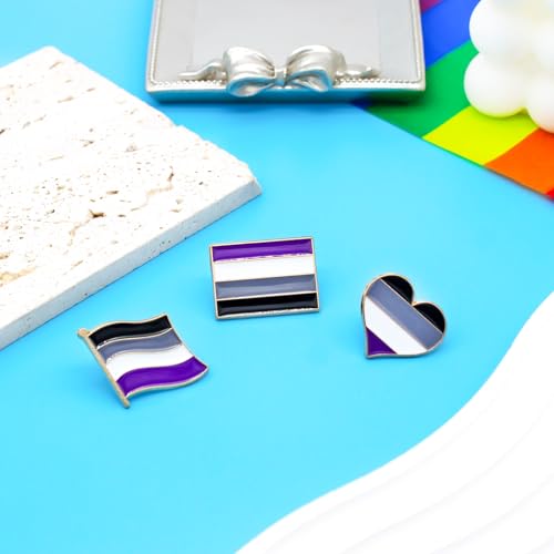 Broche de solapa de corazón arcoíris Nanafast en aleación duradera y esmalte brillante 4