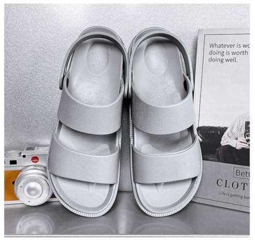 Geerta Double Straps Jesus Sandals Men Wide Platform Slingback Water Slides Slip On Beach Flats Lightweight Breathable No Slip House Slippers Comfort Wear Shoes Summer Pool Party Cruise Vacation4