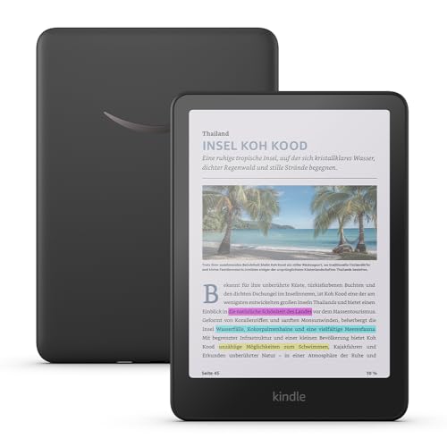 Amazon Kindle Colorsoft (neueste generation) – Mit Farb-Display und Frontlicht mit verstellbarer Farbtemperatur – 16 GB
