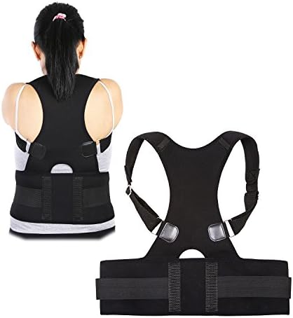 Posture Brace & Back Support for Men and Women | Comfortable & Supportive Posture Improver | Back Pain Relief & Natural Shoulder Alignment | Fully Adjustable Clavicle & Lumbar Support Brace (XX-Large)