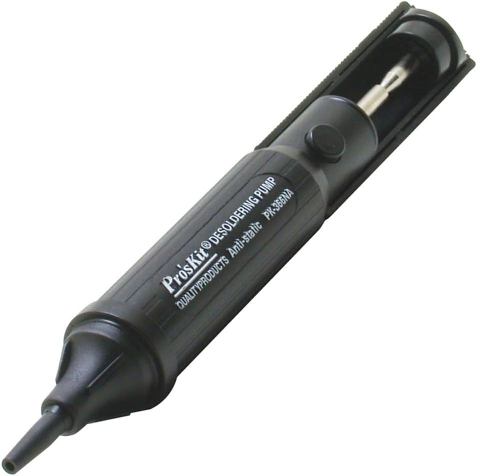 8PK-366NA High Suction Anti-Static 2-Ring Airtight Suction Tin Gun Desoldering Pump Tin Solder Pump Welding Tool