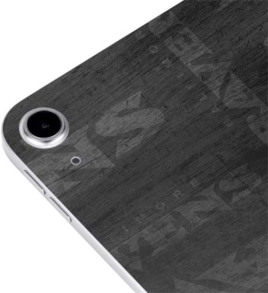 Skinit Decal Tablet Skin Compatible with iPad 11th Gen (2025) - Officially Licensed NFL Baltimore Ravens Black & White Design