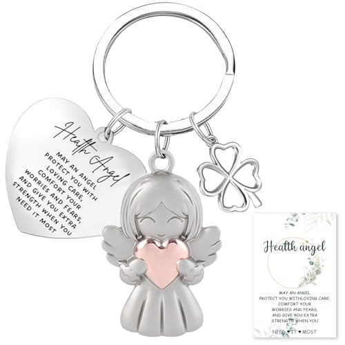 Huipalon Health Guardian Angel Keyring Thinking Of You Illne