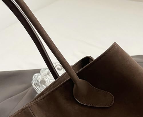 Niction Slouchy Suede Shoulder Bags for Women Retro Crossbody Tote Bag Wallet Winter Fall Satchel Purses and Handbag4