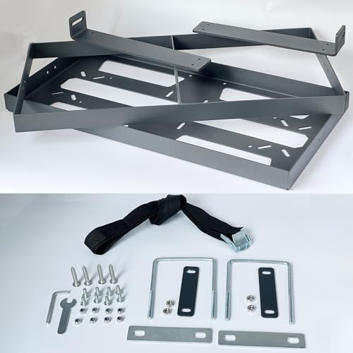 Image of Fuel Jug Container Holder Mount Can Mount fits Two 5 Gallon Fuel Containers, Mouting Bracket Compatible with VP Racing Can 5 Gallon (Holder only)