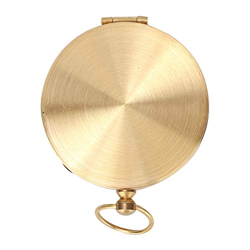 Brújula de estilo vintage luminosa con llavero miniatura 7
