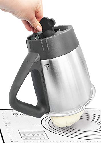Preisvergleich Produktbild Leckerhelfer automatisch lecker Teigdreher - Smart / Innovativ - Teiglöser - passend für Thermomix® TM5 / TM6