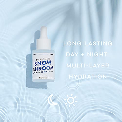 All Natural, Vegan Hyaluronic Acid Serum By Handmade Heroes, Deep Multi Layered Hydration, Moisturize, Plump Skin, Reduce Wrinkles. Fragrance Free 1Oz #TOP1