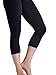 Zaggora High Rise Hotpants 3.0 Slimming Capri, Black, Small