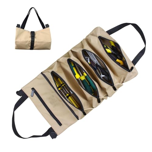 OPeque Kit Large Oxford Cloth Electrician Pouch car Portable Multifunctional Hardware Tool Bag