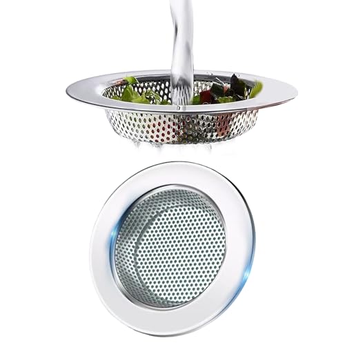 Colador para fregadero de cocina de acero inoxidable 4.5 pulgadas