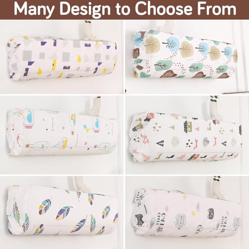 Image of HOKIPO Air Conditioner Cover for 2 Ton Split AC | Fits AC Units upto Size 110x33x31 cm | Dustproof, Waterproof & Washable Indoor Unit Cover | Nature Trees (NEW2-D2-AR5874)