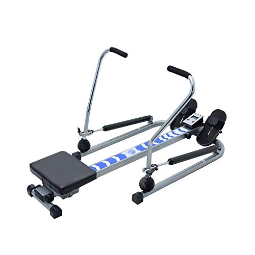 Image of Home Rowing Machine Rowing Machines for Home Use Indoor Rower Hydraulic Rower Trainer Adjustable Resistance Hd Data Display Maximum Load 140kg Suitable for Home Fitness Exercise