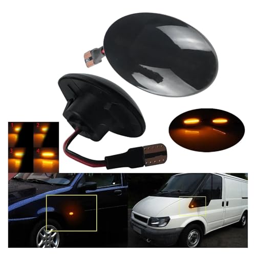 Répétiteur d'indicateur latéral LED Ford Transit MK6 MK7 clignotant dynamique - 2