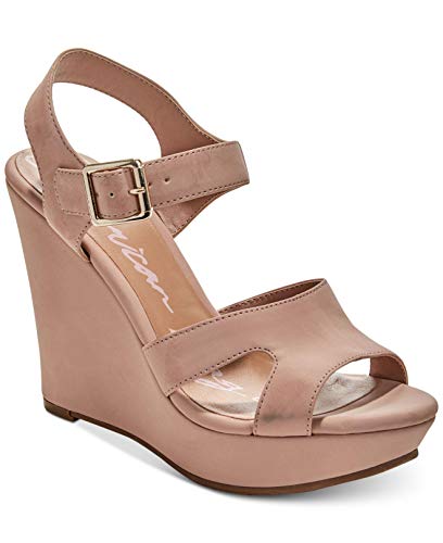 American Rag Womens Rochelle Open Toe Casual Platform Sandals, Nude, Size 10.0