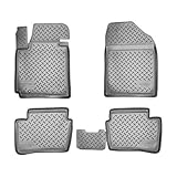 kia picanto tageszulassung berlin mit hohem Rand und 3D Sicken Recambo 3D Gummi Fussmatten passend für KIA Picanto  Typ TA  BJ 2011-2017  passgenau mit Rand