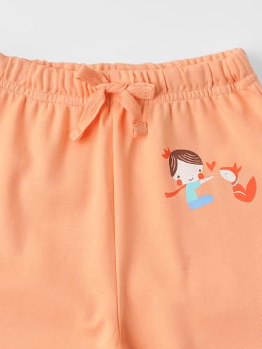 Nautinati Infant Printed Pure Cotton Leggings |Packs | Age 0-2Years Orange - Image 10 thumbnail