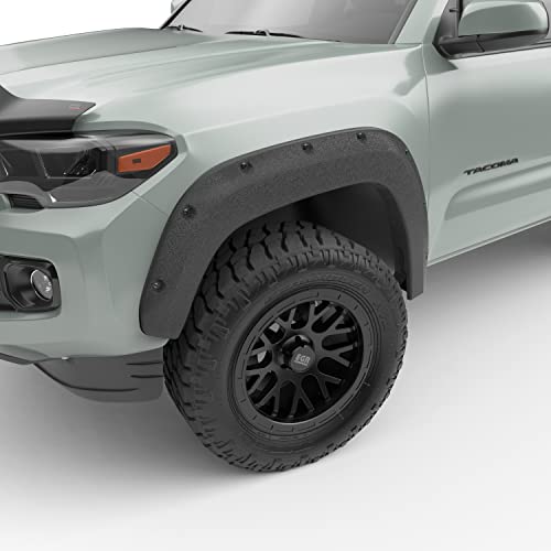 Egr Blf1017 Baseline Flarez Bolt-On Style Fender Flares, Textured Black Finish, Compatible With Select Toyota Tacoma Models #TOP2