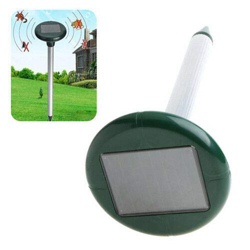 ELECTROPRIME 3X(Yard Solar Power Mouse Mice Mole Gopher Rodent Pest Repeller Chaser Y5X8)