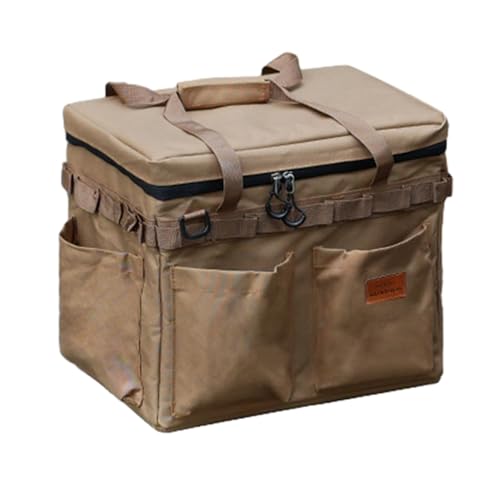 de Camping | Organizador de Gran Capacidad con Bolsillos,De Mano para El Camping con Almacenamiento De Herramientas,para Caza Senderismo Mochilero Picnic Herramientas Vajilla Juego De Té