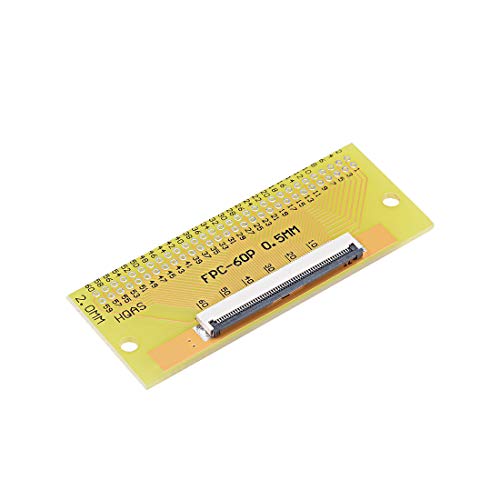 Adaptador Convertidor PCB uxcell 60 Pin 0.5mm Pitch miniatura 1