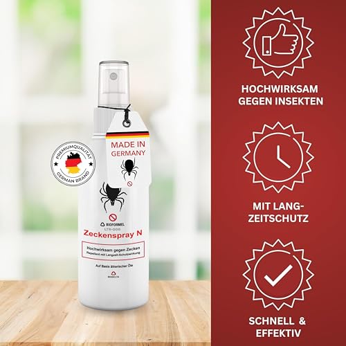 BIODELTA Zeckenspray - Zecken effektiv bekämpfen - Anti-Zecken-Spray für Outdoor-Aktivitäten - Zeckenschutz Spray mit Langzeitschutz - Ideal für Wandern, Camping & Garten (500 ml) (39,90 Euro/L)
