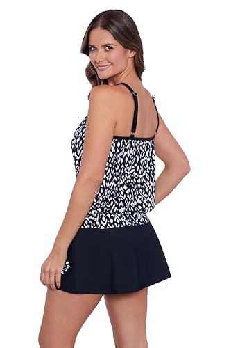 Women's High Neck Blouson Swim Top2