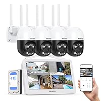 【未使用】AEAZZY 500万画素 防犯カメラセット モニター付 2TB 内蔵 Amazon.co.jp: 【2880P/500万画素 ・フルカラー録画・2TB HDD内蔵