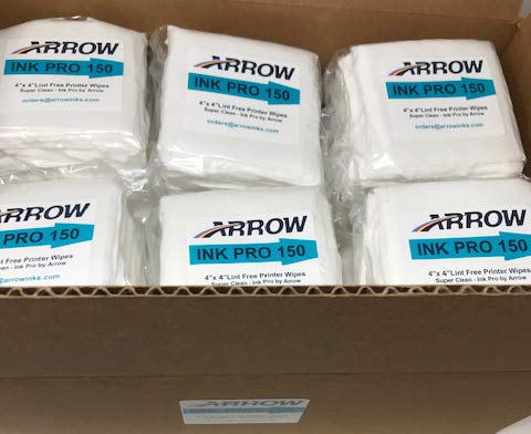 Ink Pro 150 Lint-Free Printhead Wipes (12)