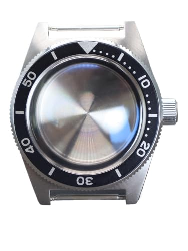 1�� 62MAS �_�C�r���O 40mm ���B���e�[�W �E�H�b�`�P�[�X �o�u���K���X NH34 NH35/36/38 ���[�u�����g 28.5mm �_�C�����ɓK��(Aluminum bezel 15)