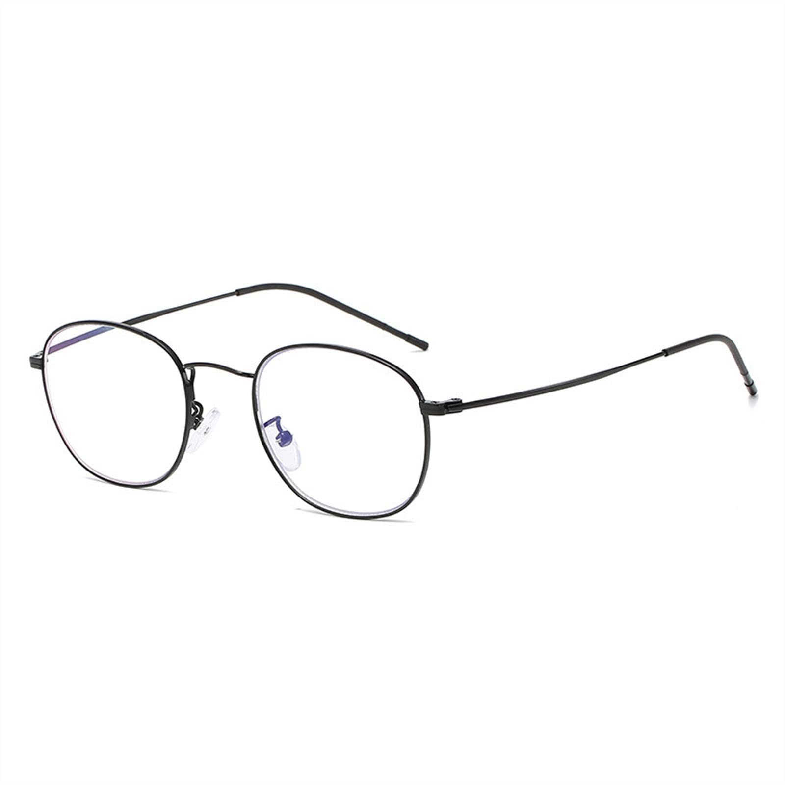 EDGUN Gafas de Lectura multifocales progresivas, lectores de Ordenador con Bloqueo de luz Azul, Gafas de Sol fotocromáticas para Mujer y Hombre (Color : Black 1, Size : +2.0)