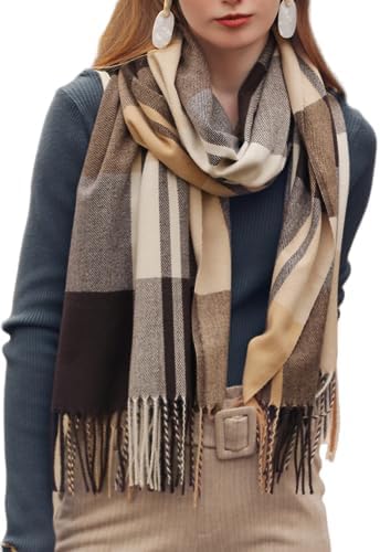 Wander Agio Women's Fashion Scarves Long Cashmere Like Shawl Wint...