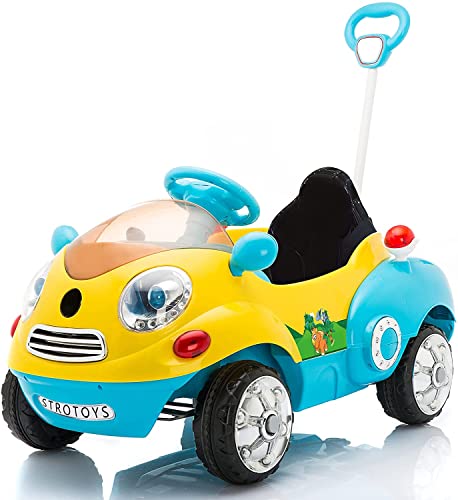 80% Off Discount sopbost Push Car for Kids Ride On Toys Electric Ride On Car with Remote Control for 3+ Years Old Toddlers Boy Girl, Music Play, LED Light, Yellow Blue 80% Off Discount sopbost Push Car for Kids Ride On Toys Electric Ride On Car with Remote Control for 3+ Years Old Toddlers Boy Girl, Music Play, LED Light, Yellow Blue