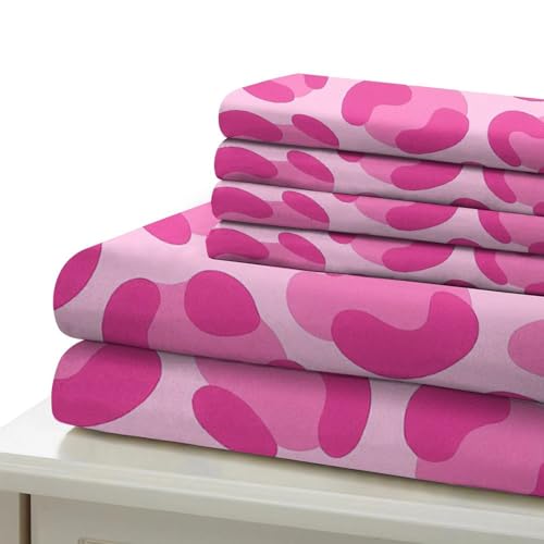 Housse de couette microfibre super douce hortensia imprimé floral 3D - 7