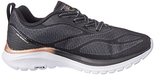 Tênis Pt/Brz, Olympikus, Feminino, Preto/Dourado, 34