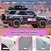 BOXOB 4pcs Car Bandaid Stickers, 24in 10in Funny Giant Bandaid Sticker Large Vehicle Bandages Decal Pink Bumper Stickers for Covering Dent Crack Damage Scratch Stains Automotive Decor Accessories