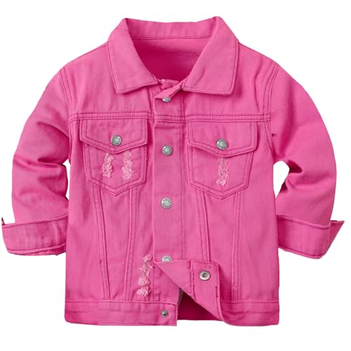 Image of Joe Wenko Kids Toddler Baby Boys Girls Casual Outerwear Denim Jacket