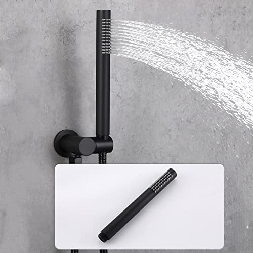 Ensemble de mitigeur de douche mural à encastrer 2 sorties pour salle de bain - 4