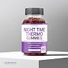 Night Time Fat Burner Gummies (60 Count) Weight Loss & Metabolism - Sugar-Free - Delicious Raspberry Flavored Melatonin Supplement Gummies - Vegan Safe - Third Party Tested - Made in USA