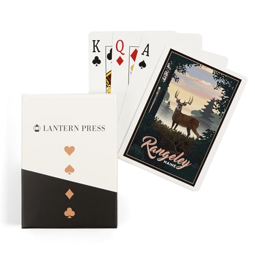 Baraja de 52 cartas tamaño póker Lantern Press