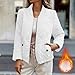 RLEHJN Steppjacke Damen Leicht Ohne Kapuze Bomberjacke Reißverschluss Übergangsjacke Lightweight Steppmantel Warm Pilotenjacke Herbst Winter Jacke Langarm Daunenjacke für Outdoor Wandern Reisen