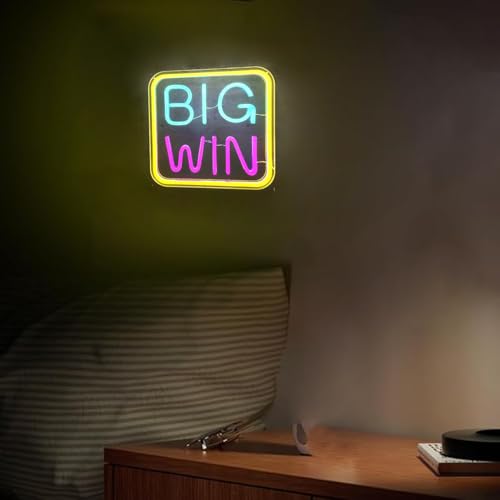 Image of LED Game Sign Game Zone Neon Signs Gaming Room Wall Art Decor Man Cave Lights Signs Gamer Home Bedroom Decoration USB Powered Brightness Adjustable