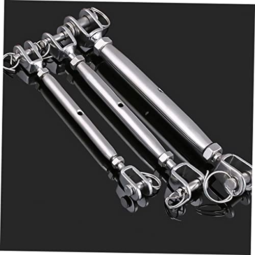 Tensor para cable de acero inoxidable con quijada, tornillo de rigging ajustable miniatura 4