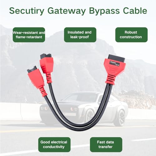 Image of for Autel Original OBD2 12+8 Adapter,Secutiry Gateway Bypass Cable 12 8 Connector for Chrysler SGW Equipped FCA SGW Car Vehicles Diagnostic Tool for Scanner MK808 MX808 MX900 MS906 MS908